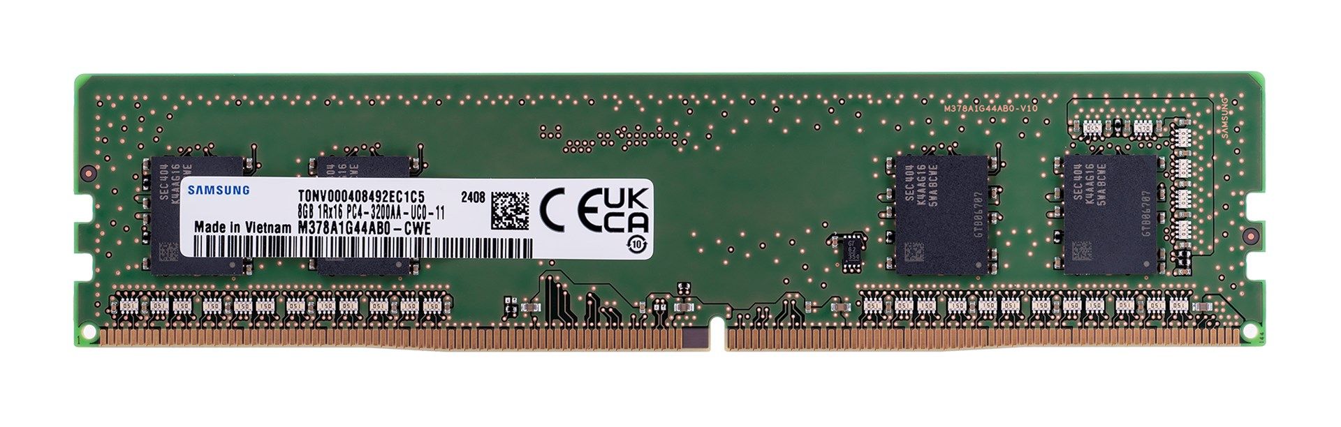 Samsung UDIMM 8GB DDR4 3200MHz M378A1G44AB0-CWE