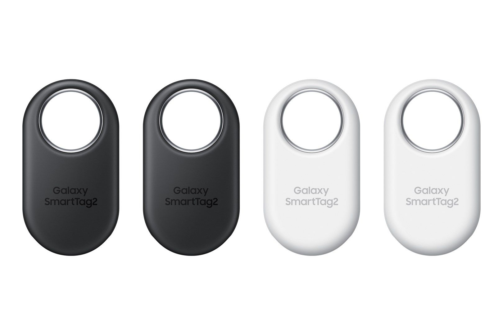 Samsung Galaxy SmartTag 2 EI-T5600 4 Per Pack 2x black+ white Item Finder