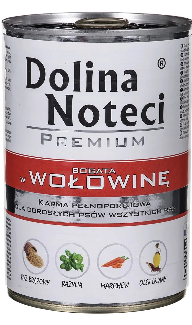 DOLINA NOTECI Premium Beef - Wet Dog Food - 400 G