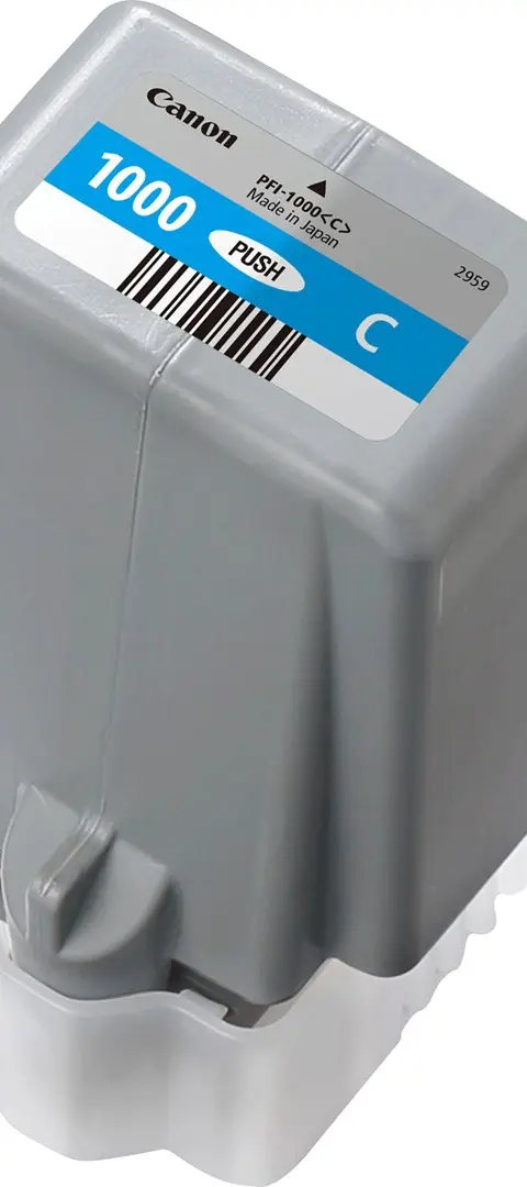 Canon PFI-1000C Cyan Ink Cartridge