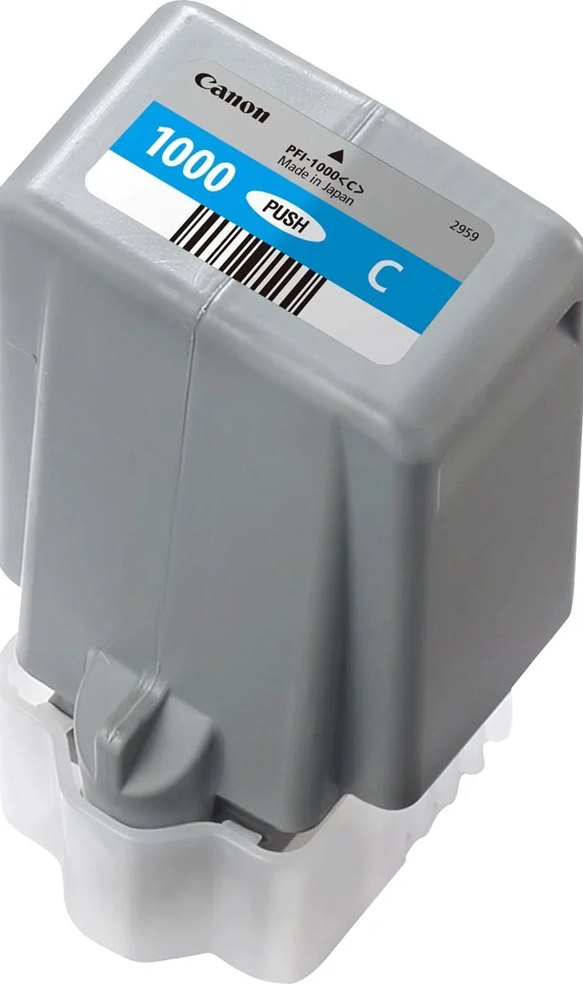 Canon PFI-1000C Cyan Ink Cartridge