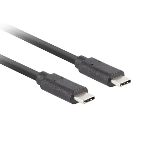 Lanberg CA-CMCM-32CU-0010-BK USB cable USB 3.2 Gen 2 (3.1 Gen 2) 1 m USB C Black