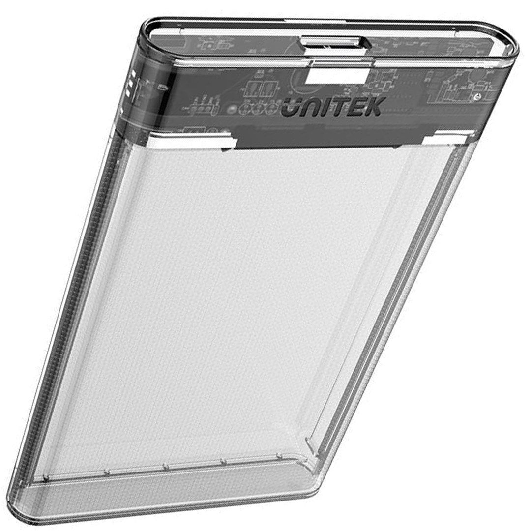 UNITEK S1103A storage drive enclosure HDD/SSD enclosure Transparent 2.5"
