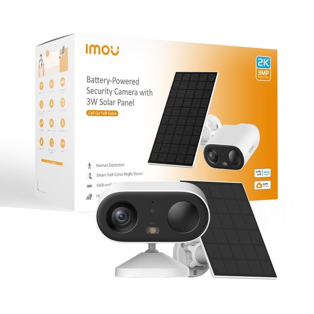 Imou Cell Go Full color Kit Bullet IP security camera Outdoor 2304 x 1296 pixels Ceiling/wall