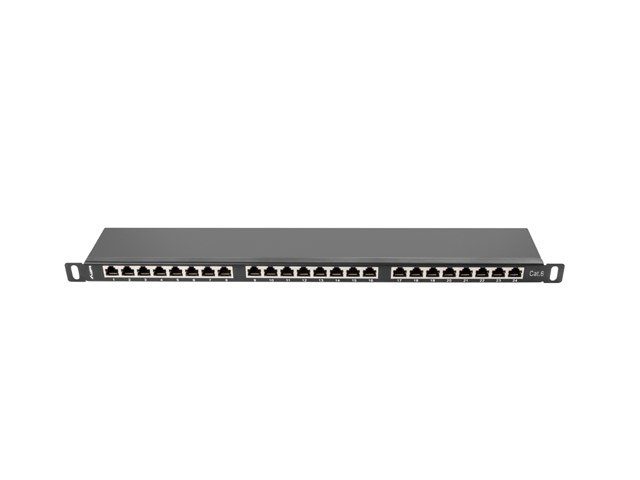 Lanberg PPS6-0024-B patch panel 0.5U
