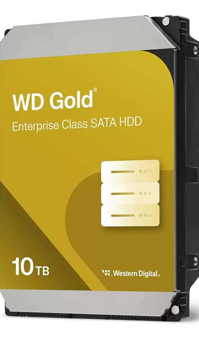 Western Digital Gold WD103KRYZ internal hard drive 10 TB 7200 RPM 512 MB 3.5" Serial ATA III