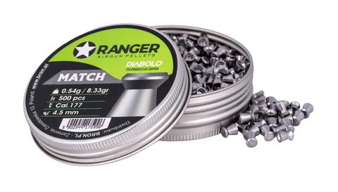 Mm RANGER Diabolo Professional Match Flat 500 Shot 4.5