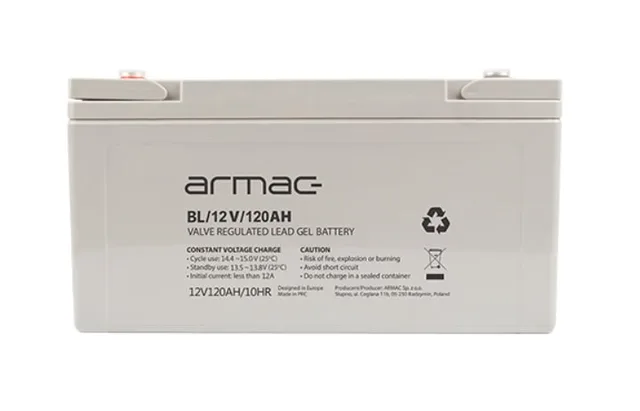Universal gel battery for Ups Armac Long-Life BL/12V/120Ah