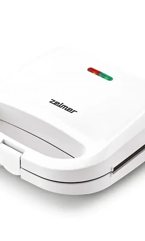 W Sandwich Maker ZSM7700 Zelmer White 750
