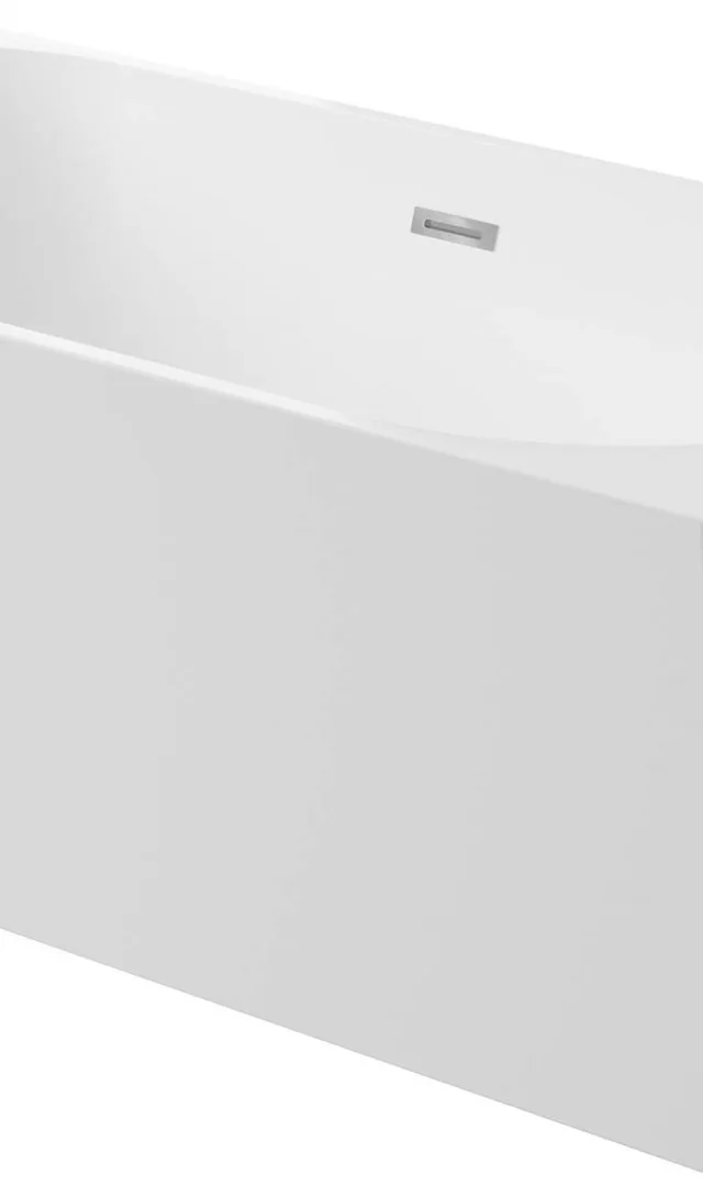 Acrylic Corner Freestanding Bathtub Right - 140 Cm
