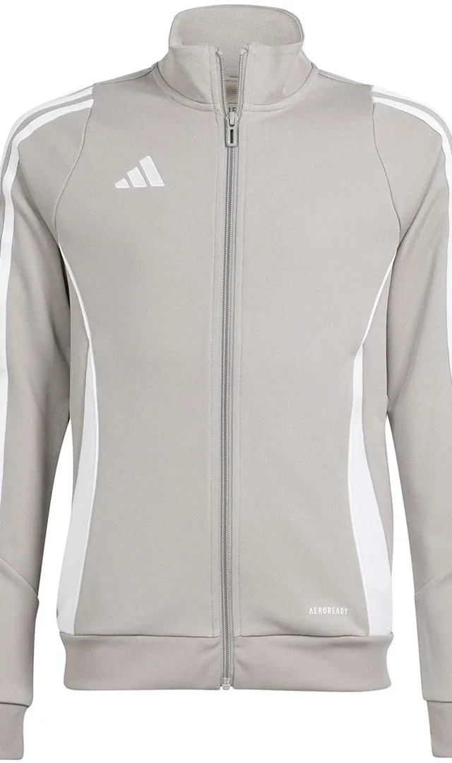 Sweatshirt for kids adidas Tiro 24 Training gray IR9508 140cm