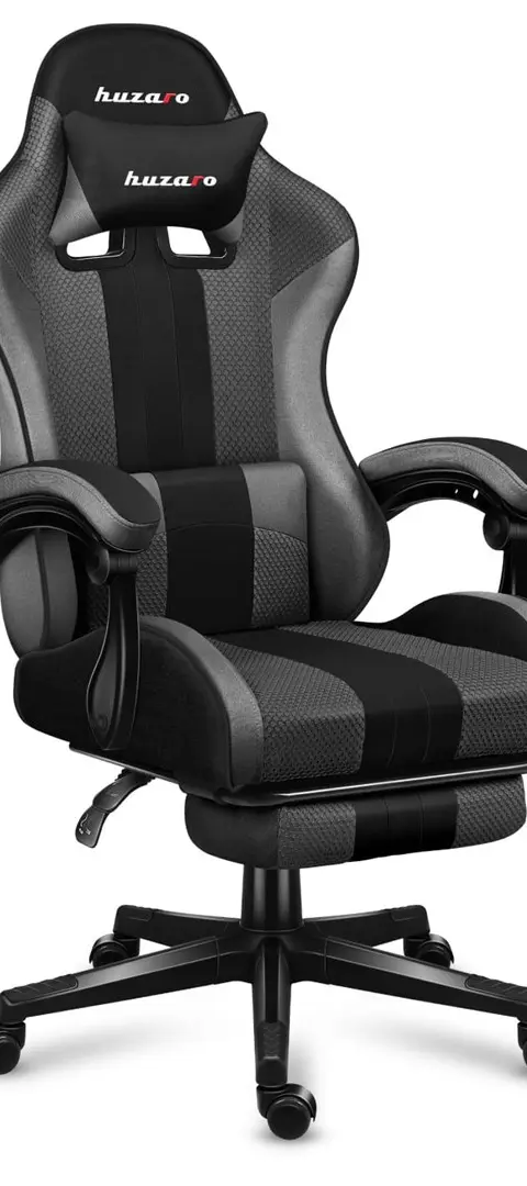 HUZARO FORCE 4.7 GREY MESH GAMING CHAIR
