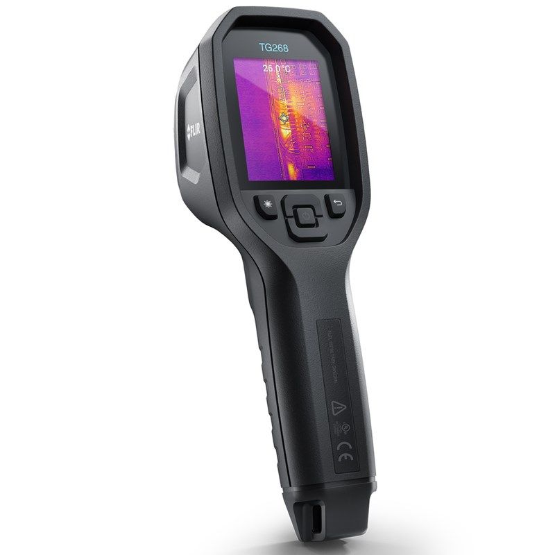 FLIR TG268 Infrarot-Thermometer 25 Bis 400°C Black Built-In Display LCD 320 X 240 Pixels