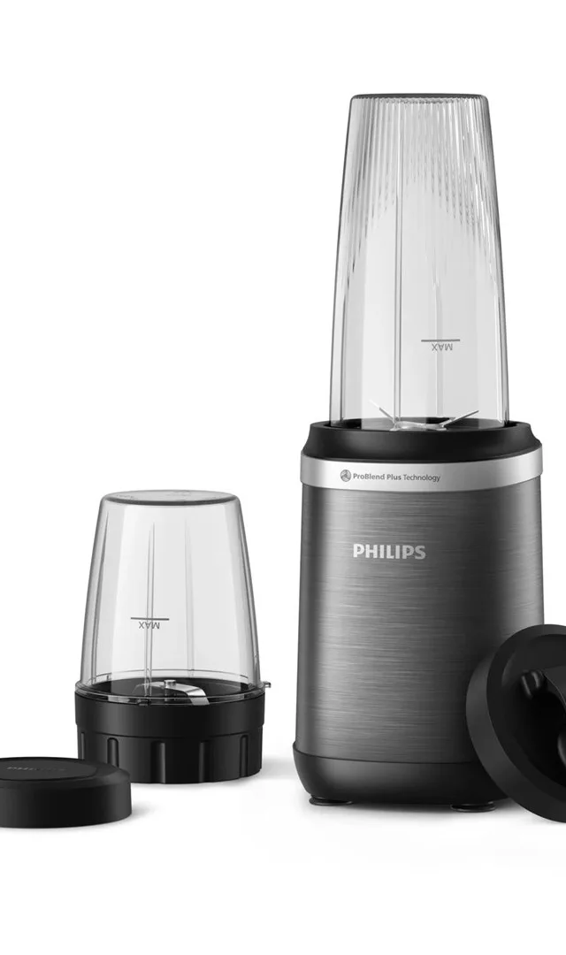 Philips 5000 series HR2766/00 blender 0.7 L Tabletop blender 1000 W Black, Stainless steel
