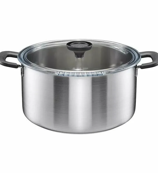 L Stainless Steel Pot With Lid Functional Form 7