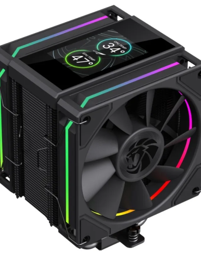 GameMax SIGMA 620 BK computer cooling system Processor Air cooler 12 cm Black 1 pc(s)