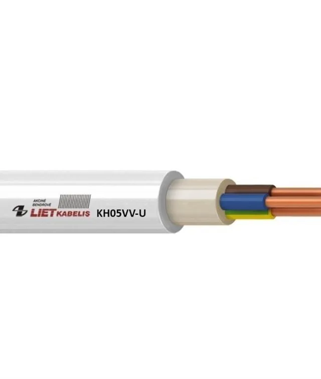 CABLE KH05VV-U/NYM 3X1.5 WHITE 50M