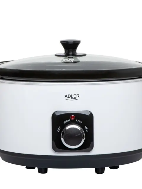 Adler AD 6413W Slow Cooker 5.8 L White