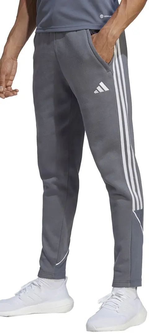Spodnie męskie adidas Tiro 23 League Sweat Tracksuit Bottoms szare HZ3019 S