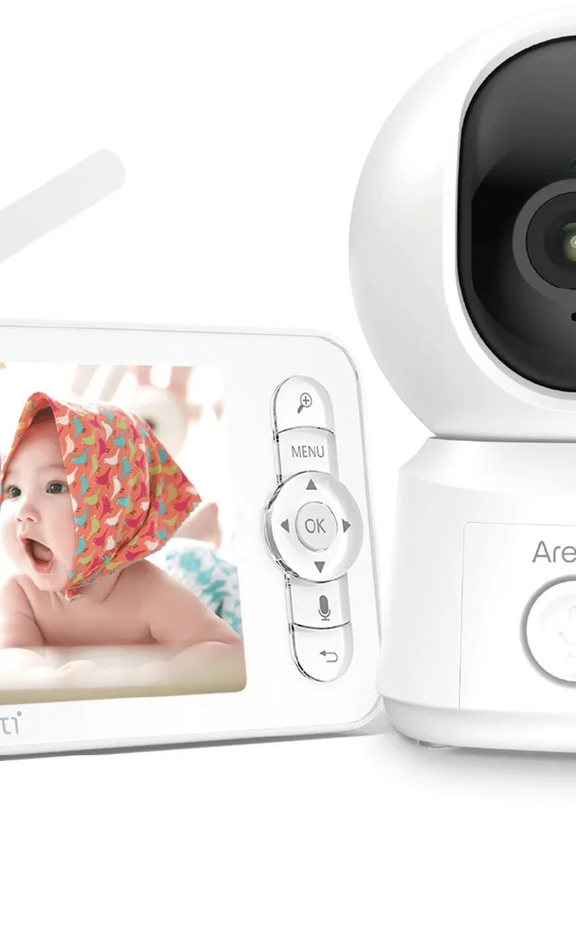 Arenti 2MP/1080P Wi-Fi Video Baby Monitor Kit With LCD