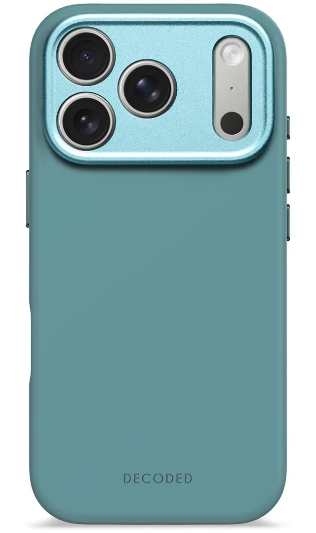 Decoded Silicone Backcover Apple iPhone 17 Pro Retro Blue mobile phone case 16 cm (6.3") Cover
