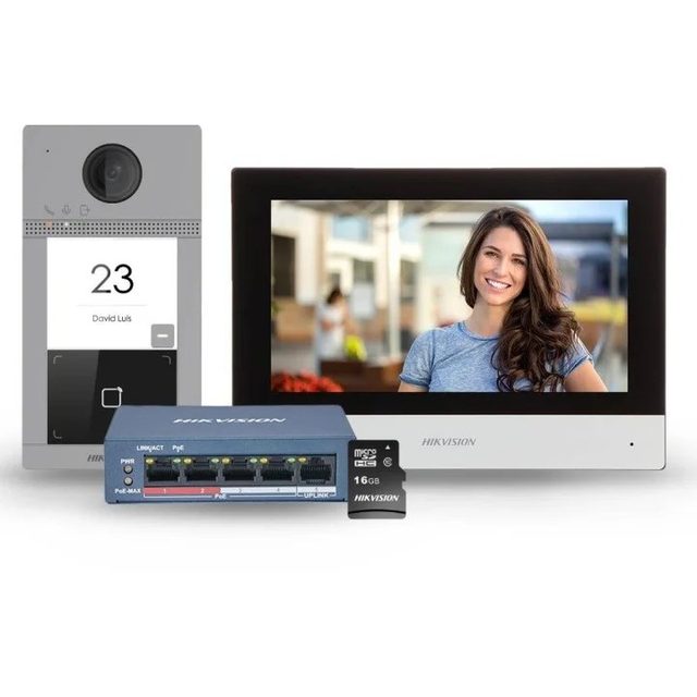 HikVision Video Intercom DS-KIS604-S(C)(O-STD)/Europe BV