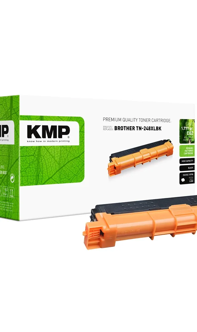 KMP 1273,3000 Black Ersetzt BrotherTN248XLBK