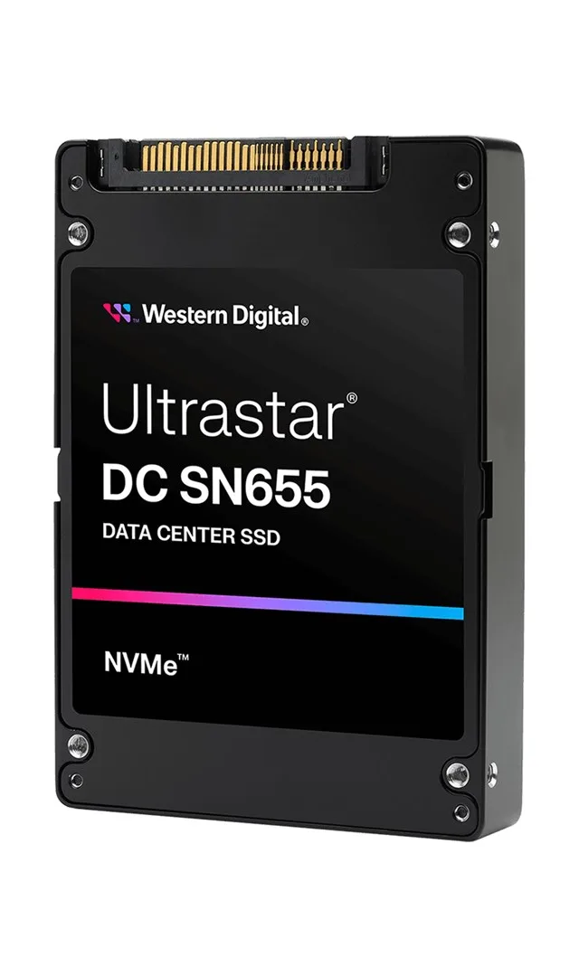 Western Digital Ultrastar DC SN655 3.84 TB U.3 PCI Express 4.0 NVMe TLC 3D NAND
