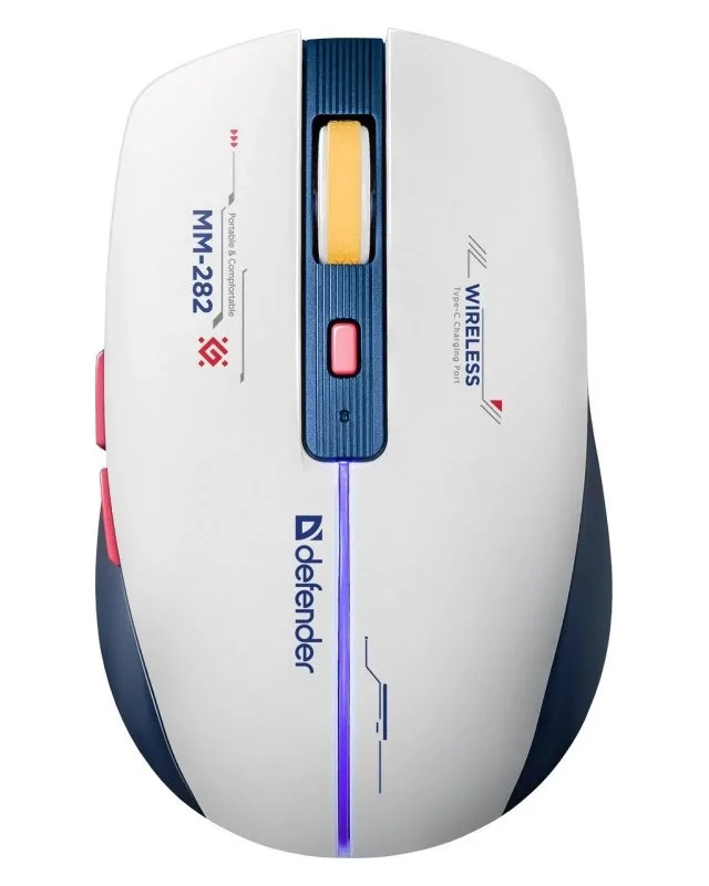 WIRELESS MOUSE DEFENDER DILA MM-282 RF 1800dpi 6P