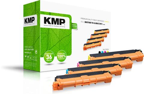 KMP 1268,0005 MultiPack Black, Cyan, Magenta, Yellow Ersetzt Brother TN243BK, TN243C, TN243M, TN243Y