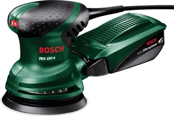 Bosch PEX 220 A Orbital Sander 24000 OPM Black Green