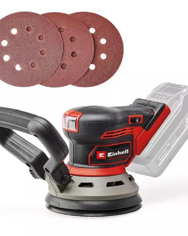 Einhell TP-RS 18/32 Li BL - Solo Floor Sander 24000 RPM Black Red