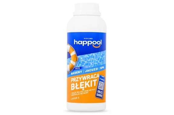 Acrylmed LAZUR C Liquid For Removing Cloudy Deposits From Swimming Pool Water 0.5 L
