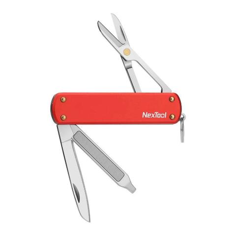 NexTool Mini Pocket Knife NE0142 4-In-1 Red