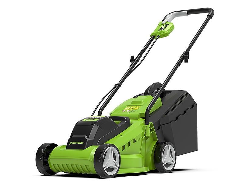 Cm Cordless Mower Greenworks GD24LM33K4 - 2516107UB - Charger 4Ah Battery Kit 33