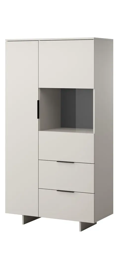 Cama Cabinet ALMA 90x41.5xH170 Cashmere