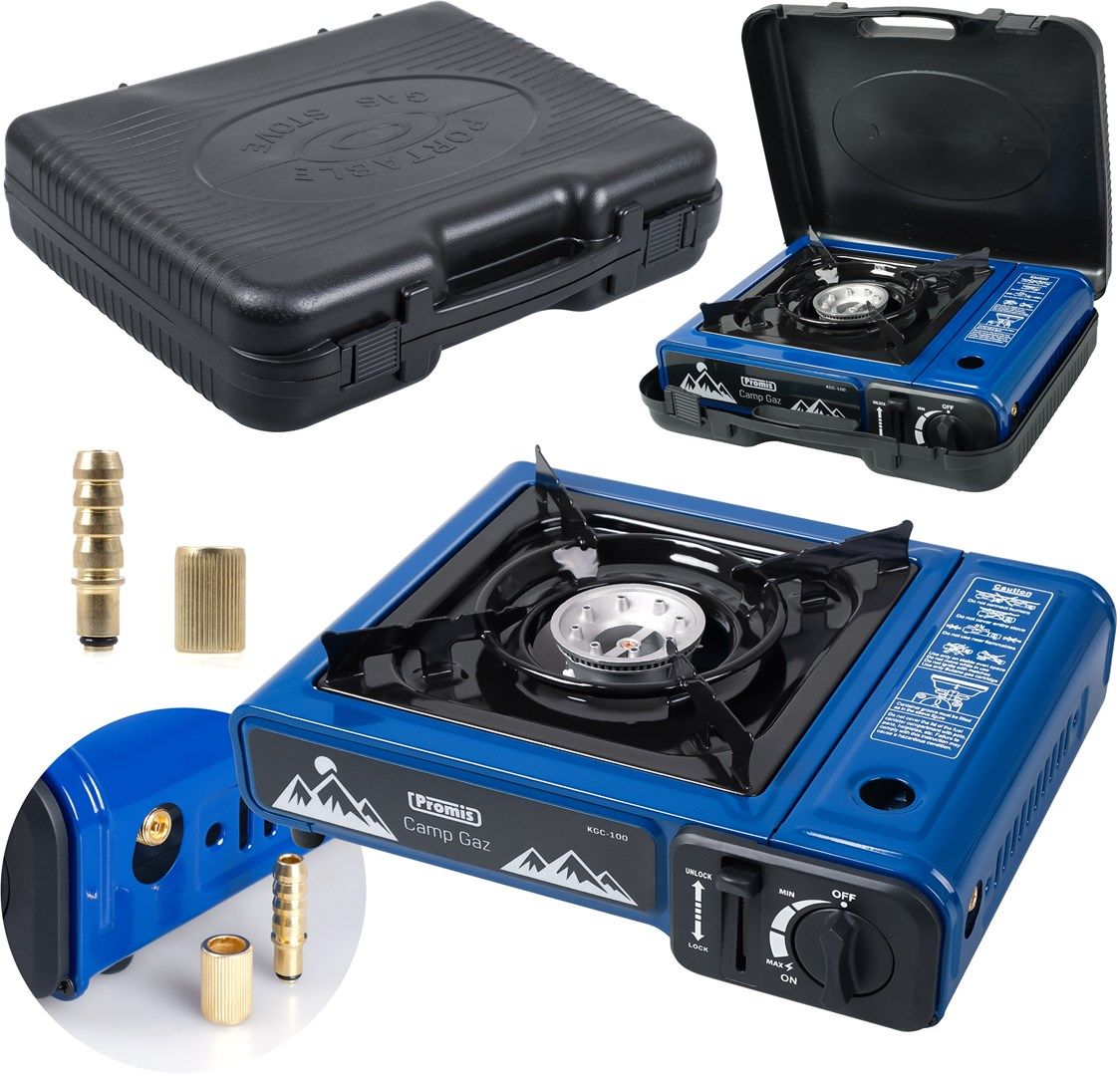PROMIS 1-Burner Gas Camping Stove
