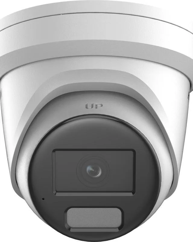 Hikvision 8MP Turret Camera, 2.8mm Lens, Strobe Light Audio