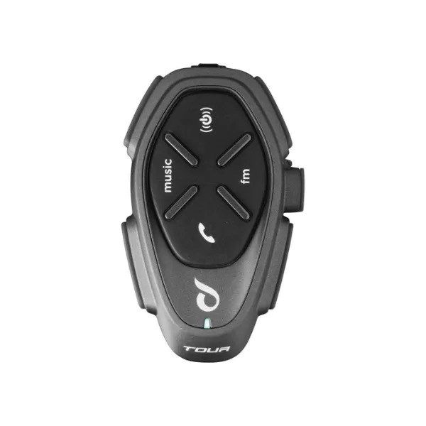 Interphone TOUR HD Motorbike Intercom 1500 M 2 Pcs Black