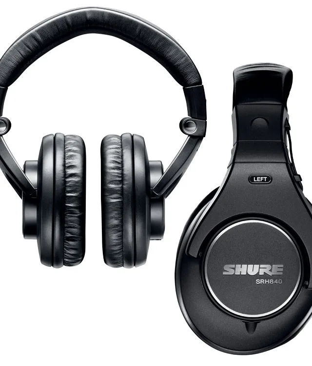Shure SRH840 Headphones Wired Black