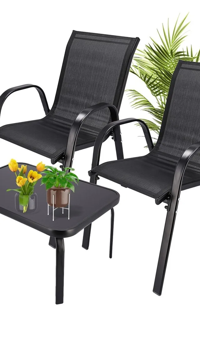 Garden Furniture Set Black Forest