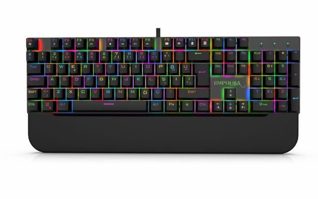 Incase Gaming Keyboard IKG-443 Mechanisch, RGB, Dt. Layout