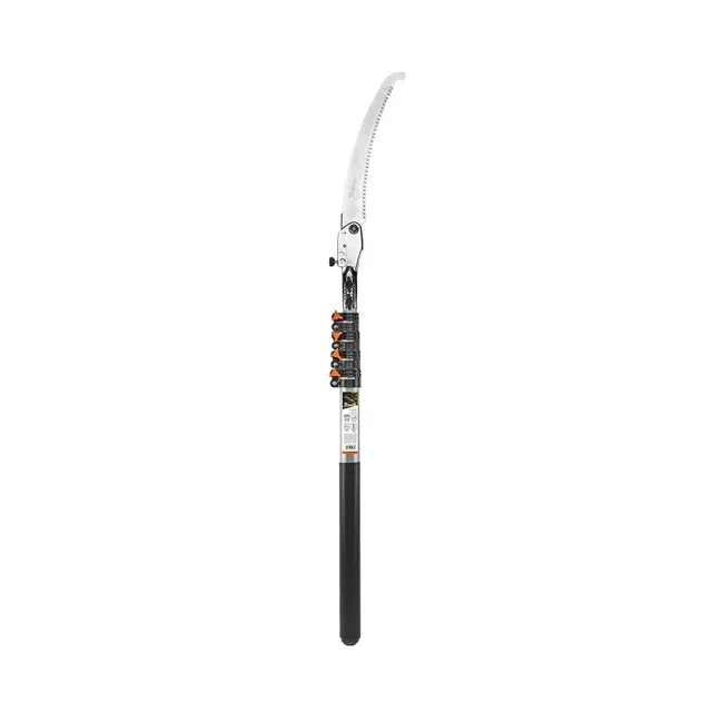 FOLDING TELESCOPIC GARDEN SAW WITH HOOK V-SERIES 87-250cm