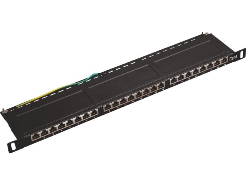 Alantec PK031 Patch Panel OPTIMUM STP Cat.5e 24 Ports 0.5U 19