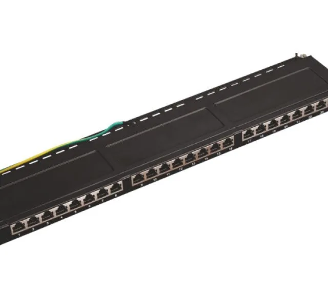 Alantec PK031 Patch Panel OPTIMUM STP Cat.5e 24 Ports 0.5U 19