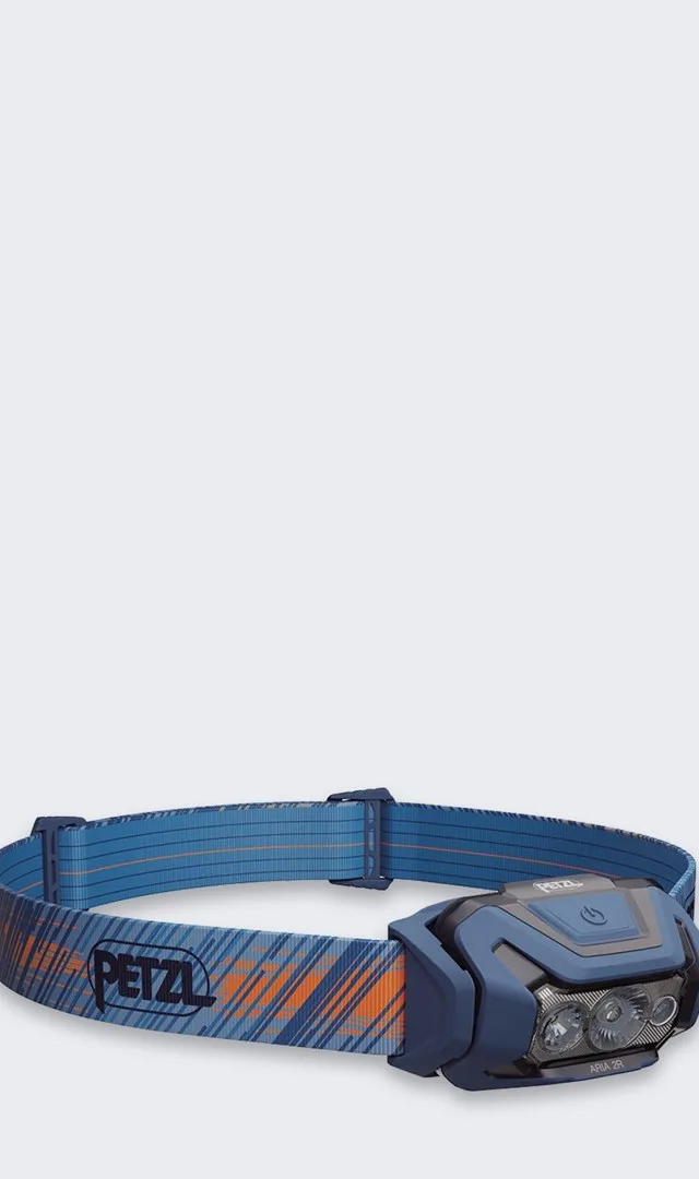 Petzl E070DA03 Headlamp ARIA? 2R RGB Blue