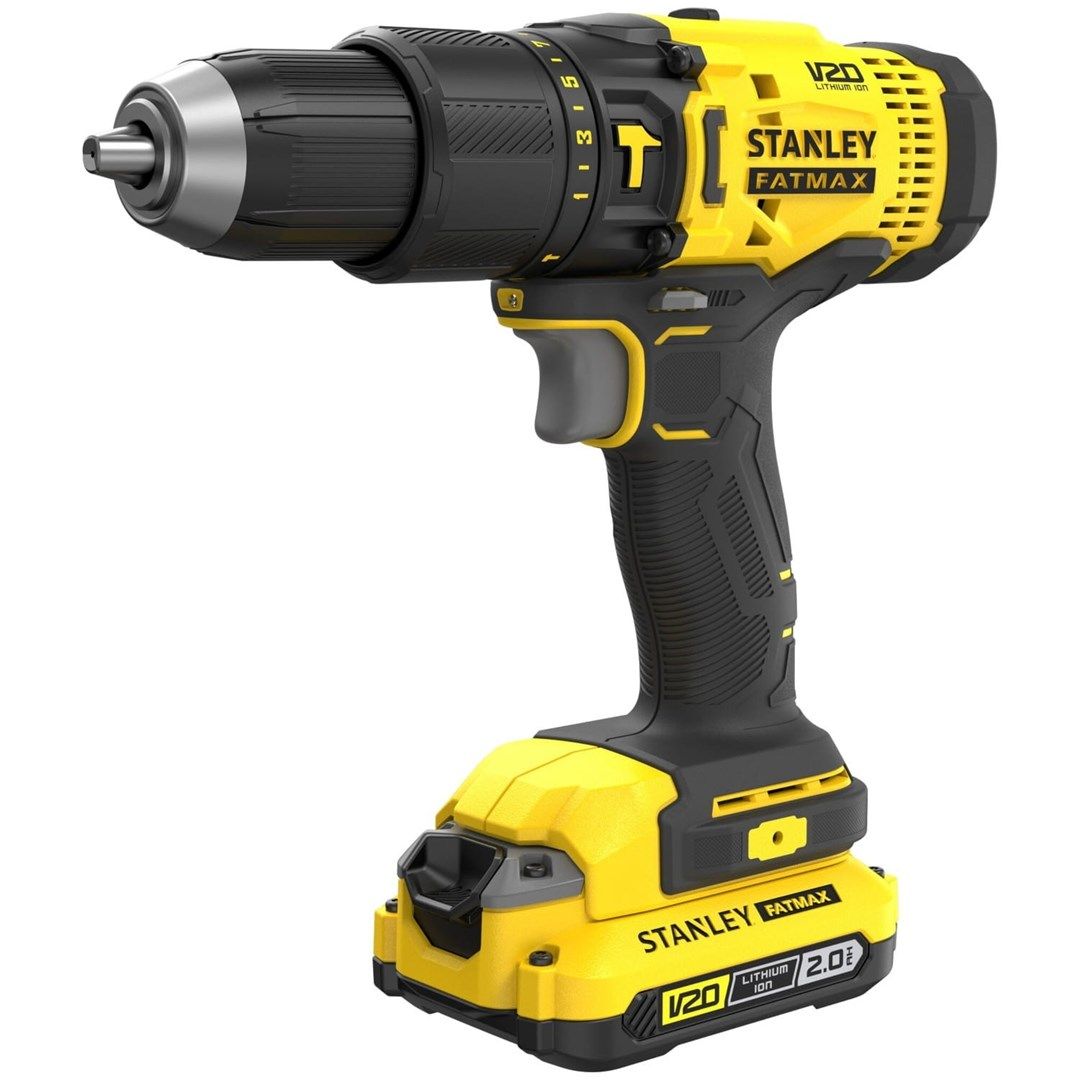 STANLEY SFMCD711D2K 2X2Ah Cordless Drill/Driver
