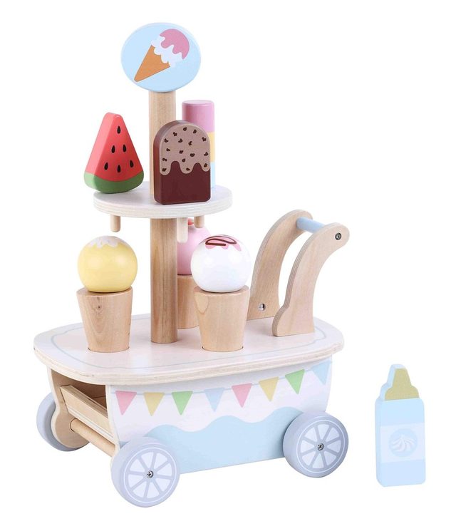 Promis Trolley, wooden ice cream parlor for children