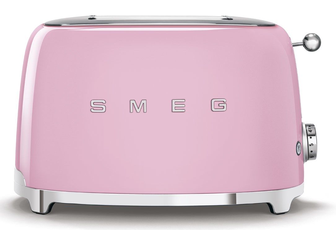 SMEG TSF01PKEU Toaster 2 Scheiben Cadillac pink