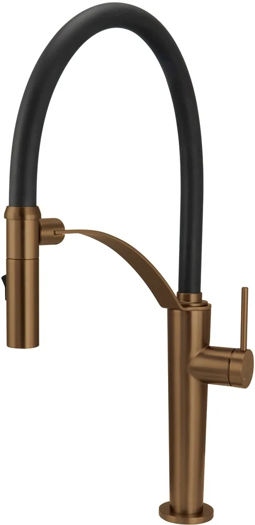 Kitchen Faucet With Flexible Spout - 2 Types Of Spray